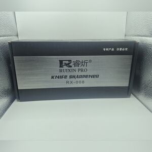 RUIXIN PRO RX-008 Professional Knife Sharpener 4 Whetstones, 360° Rotation -NEW